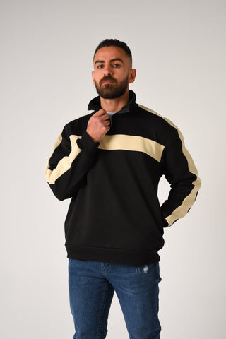 Track Zip Sweater