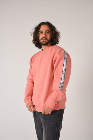 Take Me to Qayro Logo-Tape Sweater