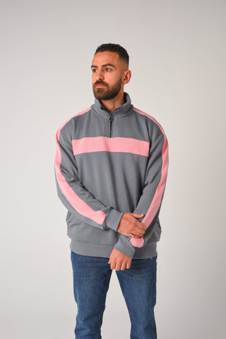 Track Zip Sweater