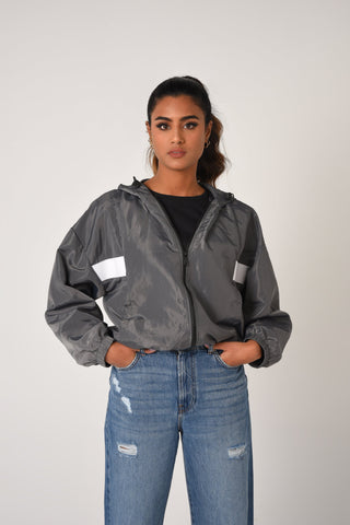 Got you Covered Hooded Windbreaker