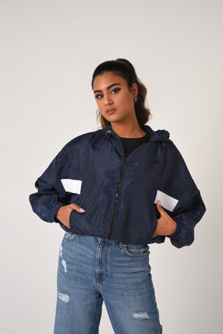 Got you Covered Hooded Windbreaker